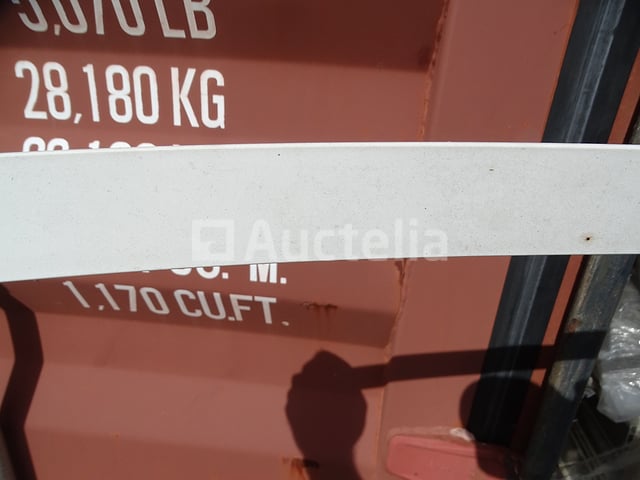 60 m 30mm witte pvc-platen – kavel bij Auctelia, Aye