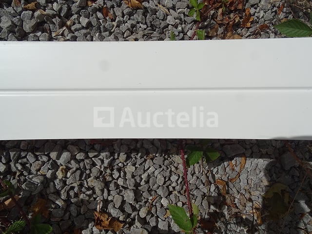 60 m 95mm opvouwbare PVC-flats met witte hoek – foto 2 – kavel bij Auctelia, Aye