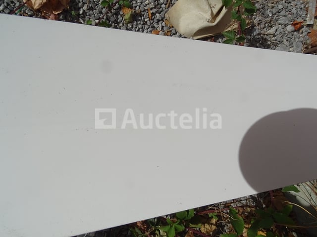 60 m 95mm opvouwbare PVC-flats met witte hoek – kavel bij Auctelia, Aye
