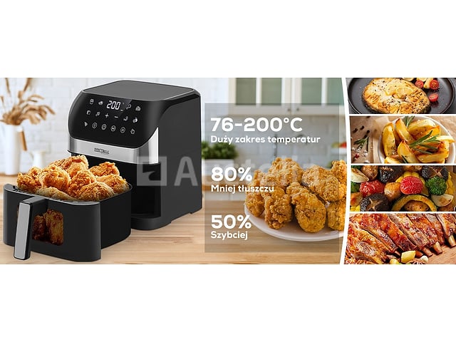 6L 2000W vetvrije airfriteuse – foto 4 – kavel bij Auctelia, Aye