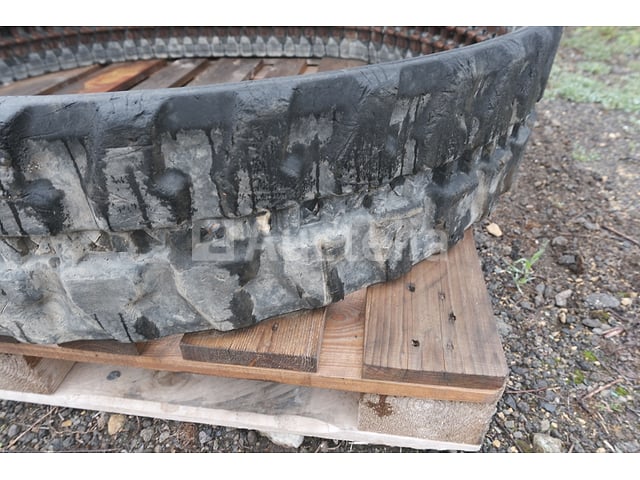 7 rubberen rupsbanden voor minigraafmachines – foto 6 – kavel bij Auctelia, Tintigny