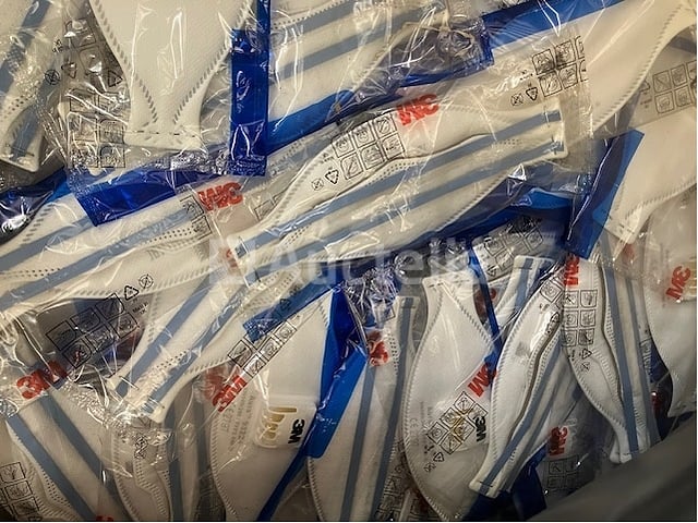 860 3M™ Aura™ 9322+ Serie Comfortabel Deeltjesmasker met Koel Flow™ Valve – foto 2 – kavel bij Auctelia, Chaudfontaine