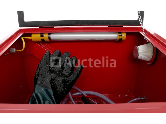 90L zandstraalcabine + KRAFT&DELE LED-lamp – foto 3 – kavel bij Auctelia, Aye