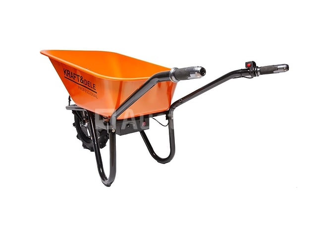 Accu-aangedreven kruiwagen 80L 150 kg + KRAFT&DELE-lader – foto 3 – kavel bij Auctelia, Aye