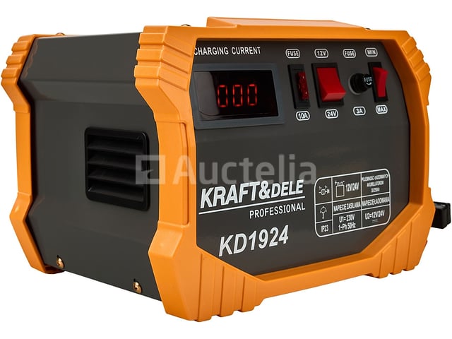 Acculader 12/24V 30/250ah KRAFT&DELE – foto 2 – kavel bij Auctelia, Aye