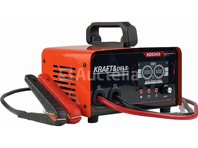 Acculader met startmotor 12/24V 50-400Ah 30A, 200A KRAFT&DELE STARTER – foto 2 – kavel bij Auctelia, Aye