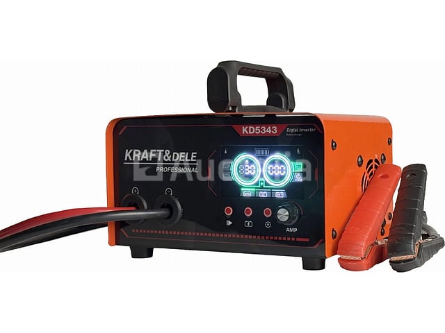 Acculader met startmotor 12/24V 50-400Ah 30A, 200A KRAFT&DELE STARTER – foto 6 – kavel bij Auctelia, Aye