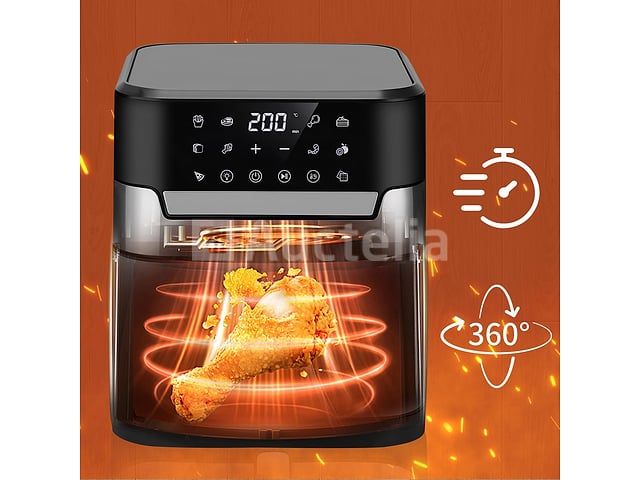 Airfryer 8L (Vetvrije frituur) KRAFT&DELE – foto 4 – kavel bij Auctelia, Aye