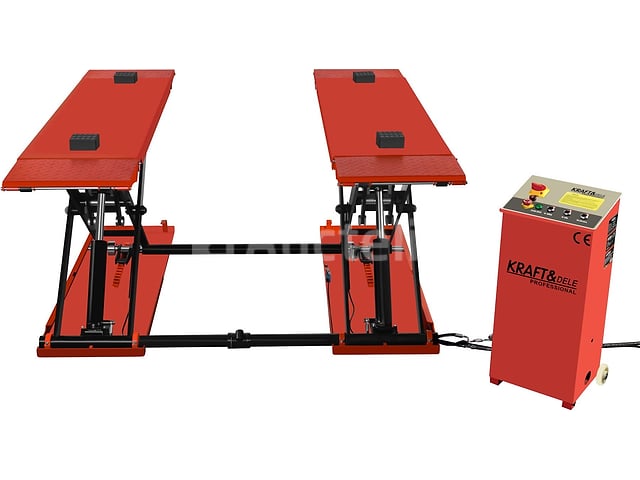 Automatische schaarlift 400V KRAFT&DELE – foto 2 – kavel bij Auctelia, Aye