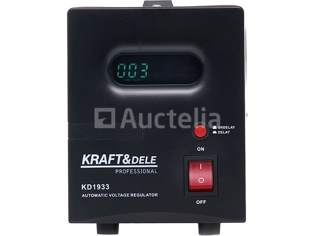 AVR 2000VA 230V KRAFT&DELE Spanningsregelaar – foto 2 – kavel bij Auctelia, Aye