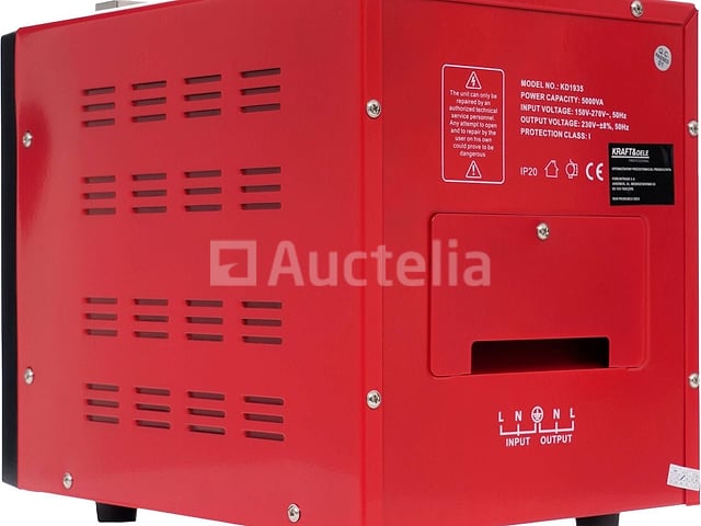 AVR 5000VA 230V KRAFT&DELE Spanningsregelaar – foto 4 – kavel bij Auctelia, Aye