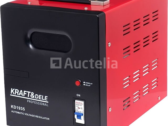 AVR 5000VA 230V KRAFT&DELE Spanningsregelaar – kavel bij Auctelia, Aye