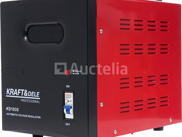 AVR 5000VA 230V KRAFT&DELE Spanningsregelaar – foto 2 – kavel bij Auctelia, Aye