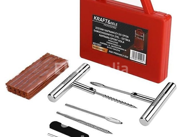 Bandenreparatieset (27 onderdelen) KRAFT&DELE – foto 2 – kavel bij Auctelia, Aye