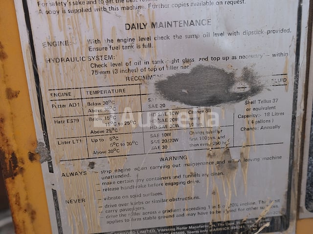 Benford 2-65B 2-rol bodemverdichter – foto 9 – kavel bij Auctelia, Orp-Jauche
