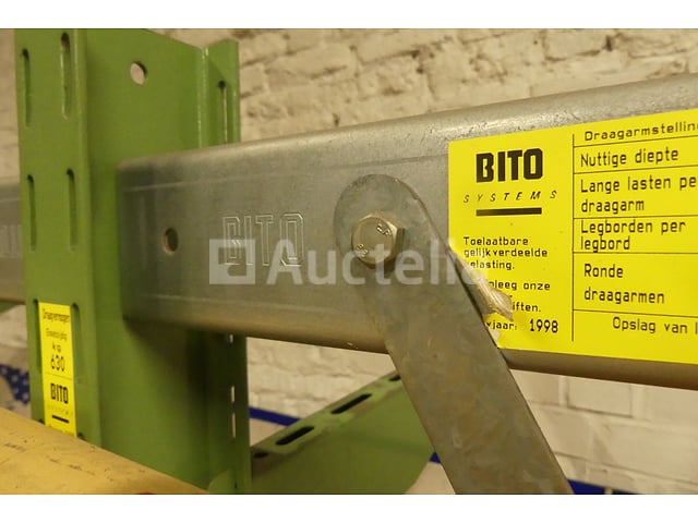 Bito dubbelzijdig profiel rek – foto 9 – kavel bij Auctelia, Charleroi
