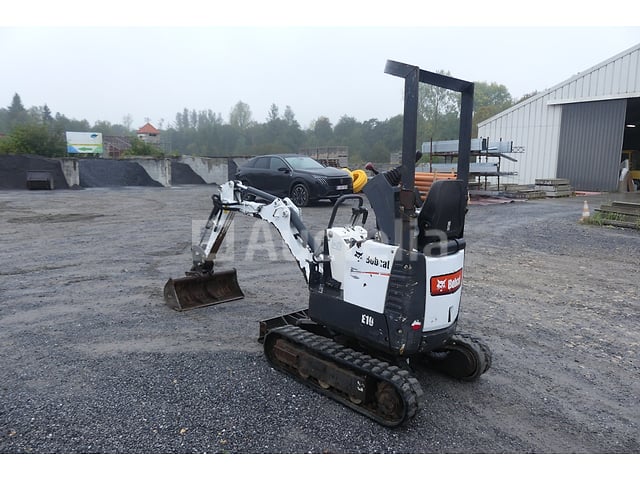Bobcat E10 Mini Crawler Graafmachine (2017-1.400-serie:A33P16185) – foto 3 – kavel bij Auctelia, Tintigny