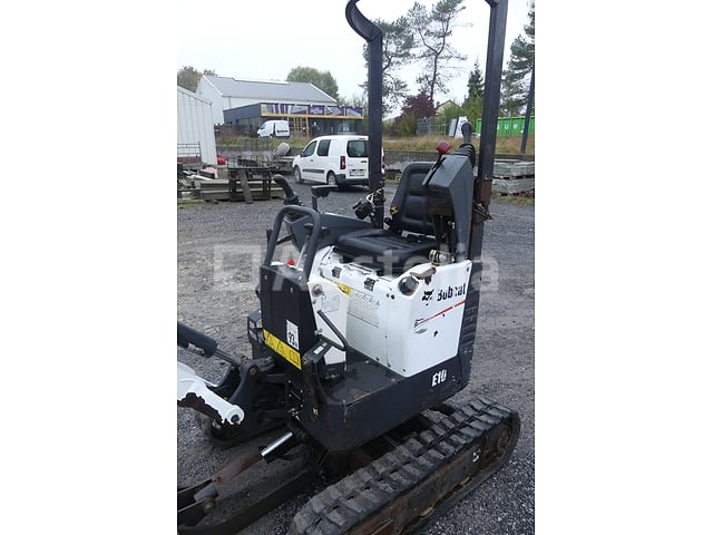 Bobcat E10 Mini Crawler Graafmachine (2017-1.400-serie:A33P16185) – foto 9 – kavel bij Auctelia, Tintigny