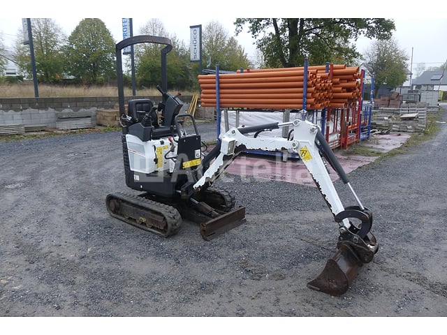 Bobcat E10 Mini Crawler Graafmachine (2017-1.400-serie:A33P16185) – foto 7 – kavel bij Auctelia, Tintigny