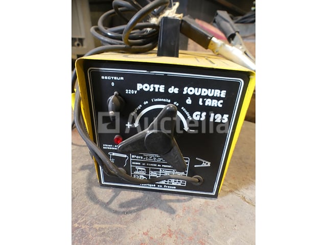 Booglasmachine GS 125 – foto 2 – kavel bij Auctelia, Binche