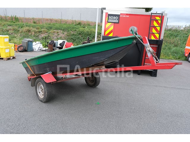Boot met aanhanger – foto 2 – kavel bij Auctelia, Cuesmes