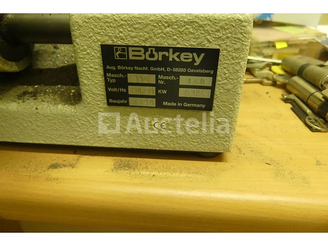 Börkey 396 Sleutelgenerator – foto 4 – kavel bij Auctelia, Chastre