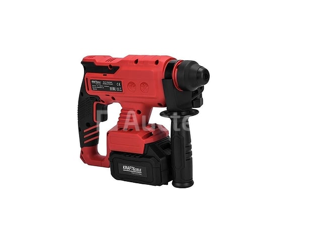 Borstelloze accuboormachine met 2 x 4 Ah batterijen + KRAFT&DELE-lader – foto 2 – kavel bij Auctelia, Aye