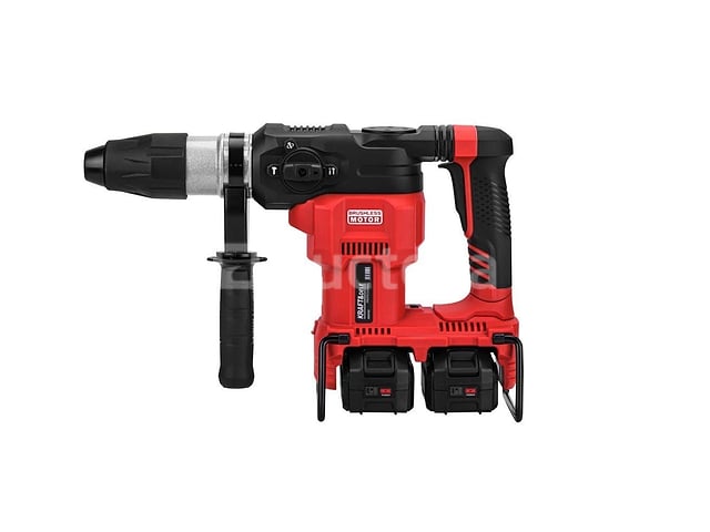 Borstelloze accuboormachine met 2 x 4 Ah batterijen + KRAFT&DELE-lader – foto 4 – kavel bij Auctelia, Aye