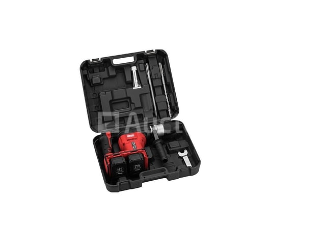 Borstelloze accuboormachine met 2 x 4 Ah batterijen + KRAFT&DELE-lader – foto 2 – kavel bij Auctelia, Aye