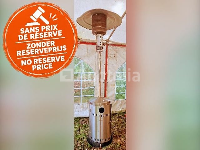 Buitenverwarmer op gas – kavel bij Auctelia, Malle