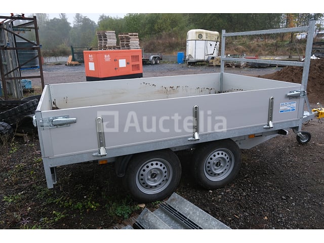 BW Trailers 01T dubbelassige kanteltrailer (VIN:YB8750KBT02619030) – foto 6 – kavel bij Auctelia, Tintigny