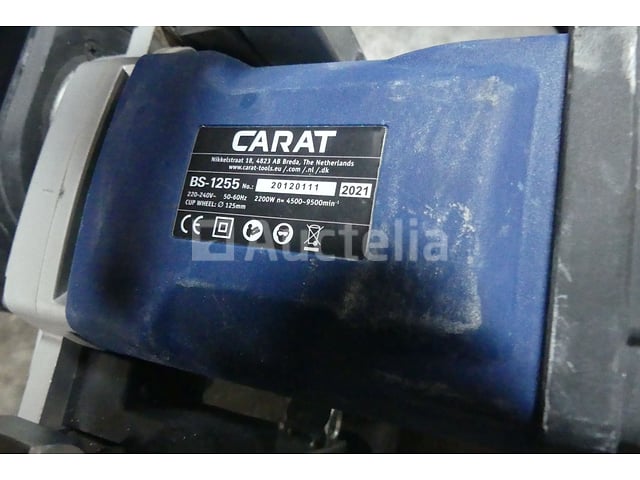 Carat BS-1255 Draagbare Betonslijpmachine – foto 6 – kavel bij Auctelia, Tintigny