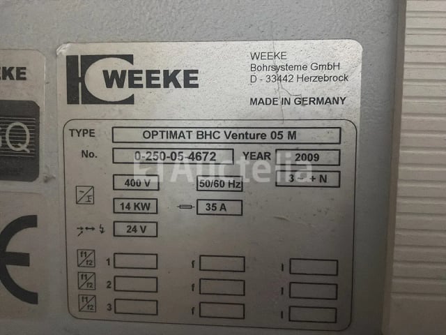 CNC Machinecentra - Weeke – foto 9 – kavel bij Auctelia, Charleroi
