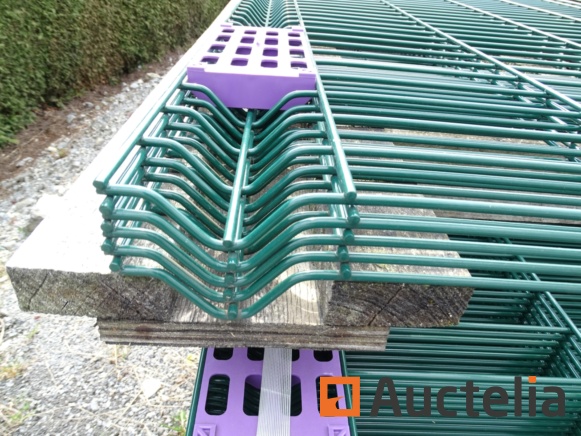 Complete 50M 3D hekkit HT 1530 RAL grijs 7016 – foto 4 – kavel bij Auctelia, Aye