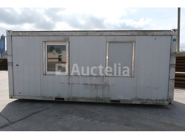 Containerkantoor – kavel bij Auctelia, Harelbeke