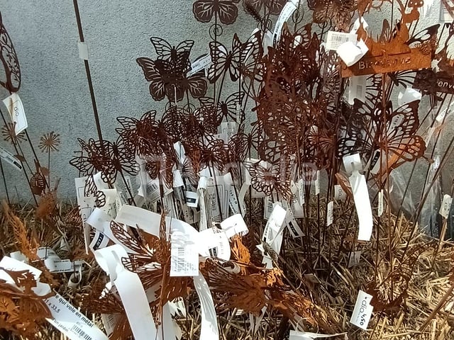 Corten Staal Decoratieset – foto 2 – kavel bij Auctelia, Lasne