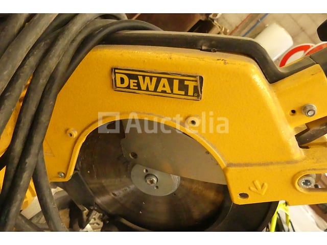 DeWalt DW 743 tafel-mitrezaag – foto 5 – kavel bij Auctelia, Chastre
