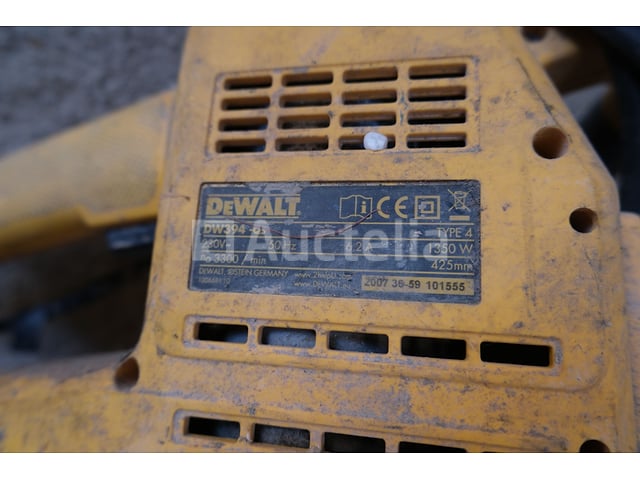 DeWalt DW394-QS Zaag – foto 5 – kavel bij Auctelia, La Louvière