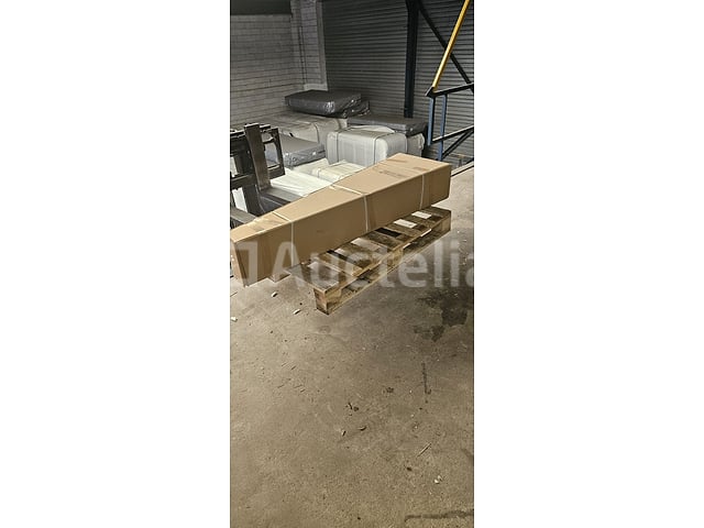 Douchepaneel in mat geborsteld RVS - verchroomde details – foto 3 – kavel bij Auctelia, Tholen