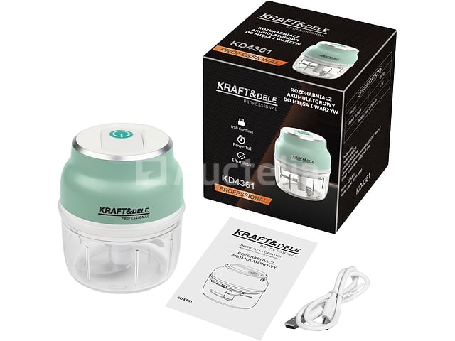 Draadloze vlees- en groentemolen 150 ml – foto 2 – kavel bij Auctelia, Aye