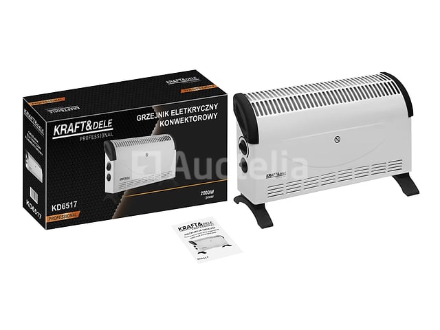 Elektrische convector met thermostaat – foto 3 – kavel bij Auctelia, Aye