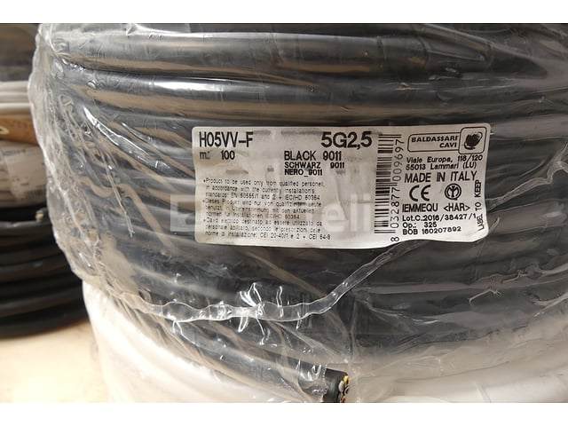 Elektrische kabel – foto 5 – kavel bij Auctelia, Braine-l'Alleud