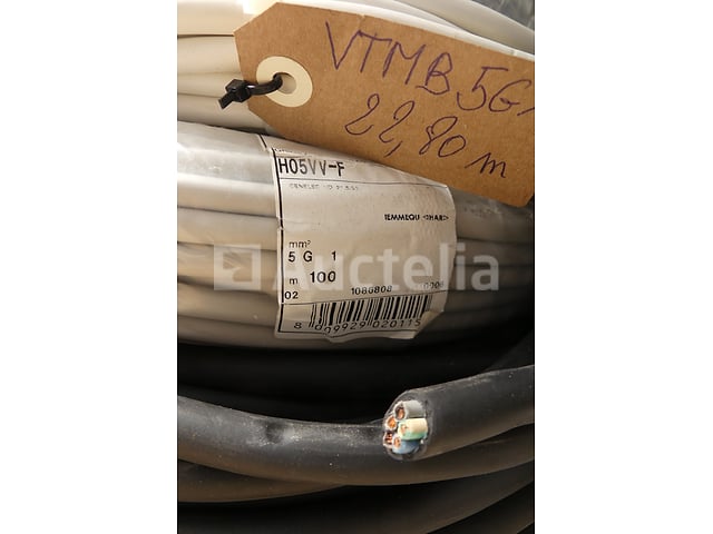 Elektrische kabel – foto 7 – kavel bij Auctelia, Braine-l'Alleud