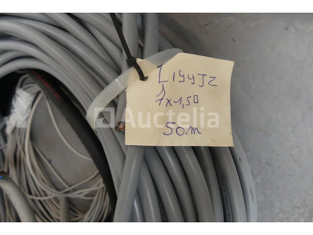 Elektrische kabels – foto 3 – kavel bij Auctelia, Braine-l'Alleud