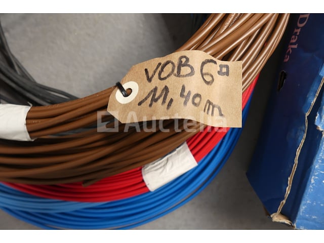 Elektrische kabels – foto 3 – kavel bij Auctelia, Braine-l'Alleud