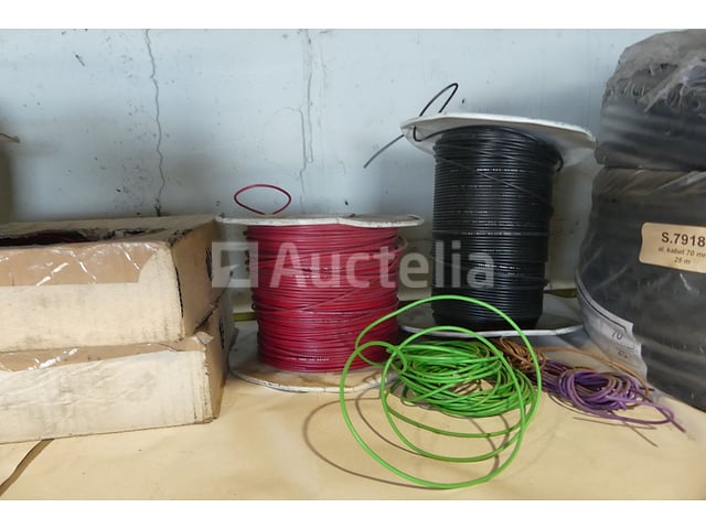 Elektrische kabels – foto 8 – kavel bij Auctelia, Binche