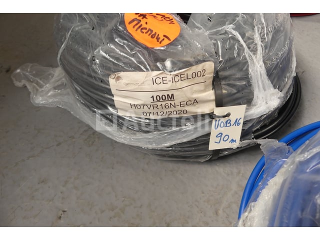 Elektrische kabels – foto 3 – kavel bij Auctelia, Braine-l'Alleud