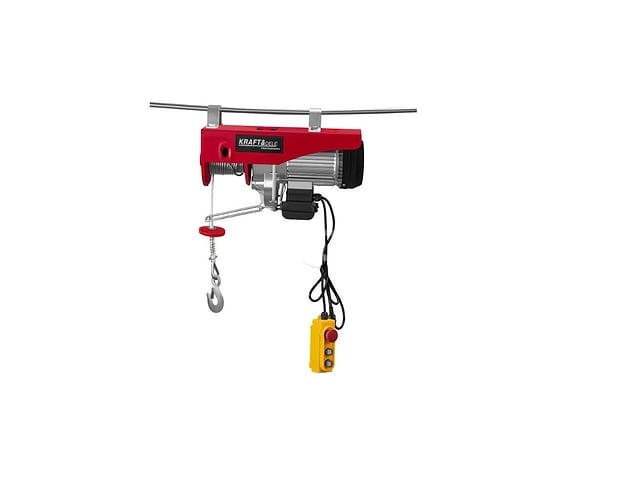 Elektrische lier 230V 1350W 500/1000 kg KRAFT&DELE – foto 2 – kavel bij Auctelia, Aye