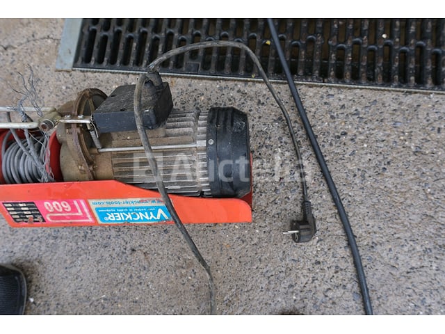 Elektrische lier PA600A – foto 7 – kavel bij Auctelia, Tintigny