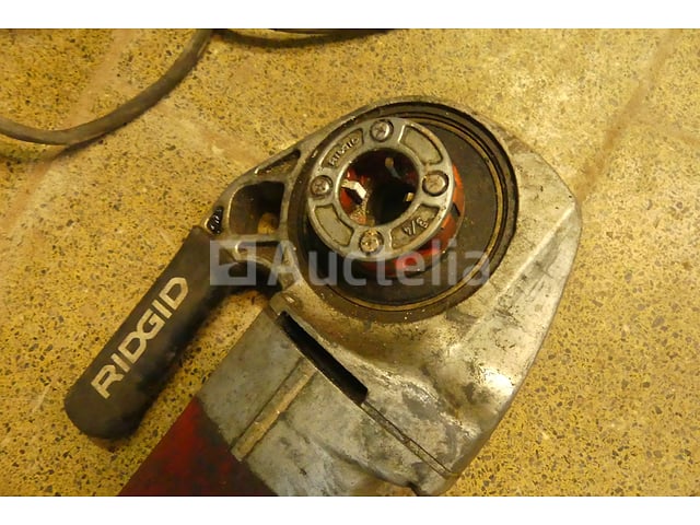 Elektrische matrijs met Ridgid 600 standaard – foto 4 – kavel bij Auctelia, Rhode-Saint-Genèse
